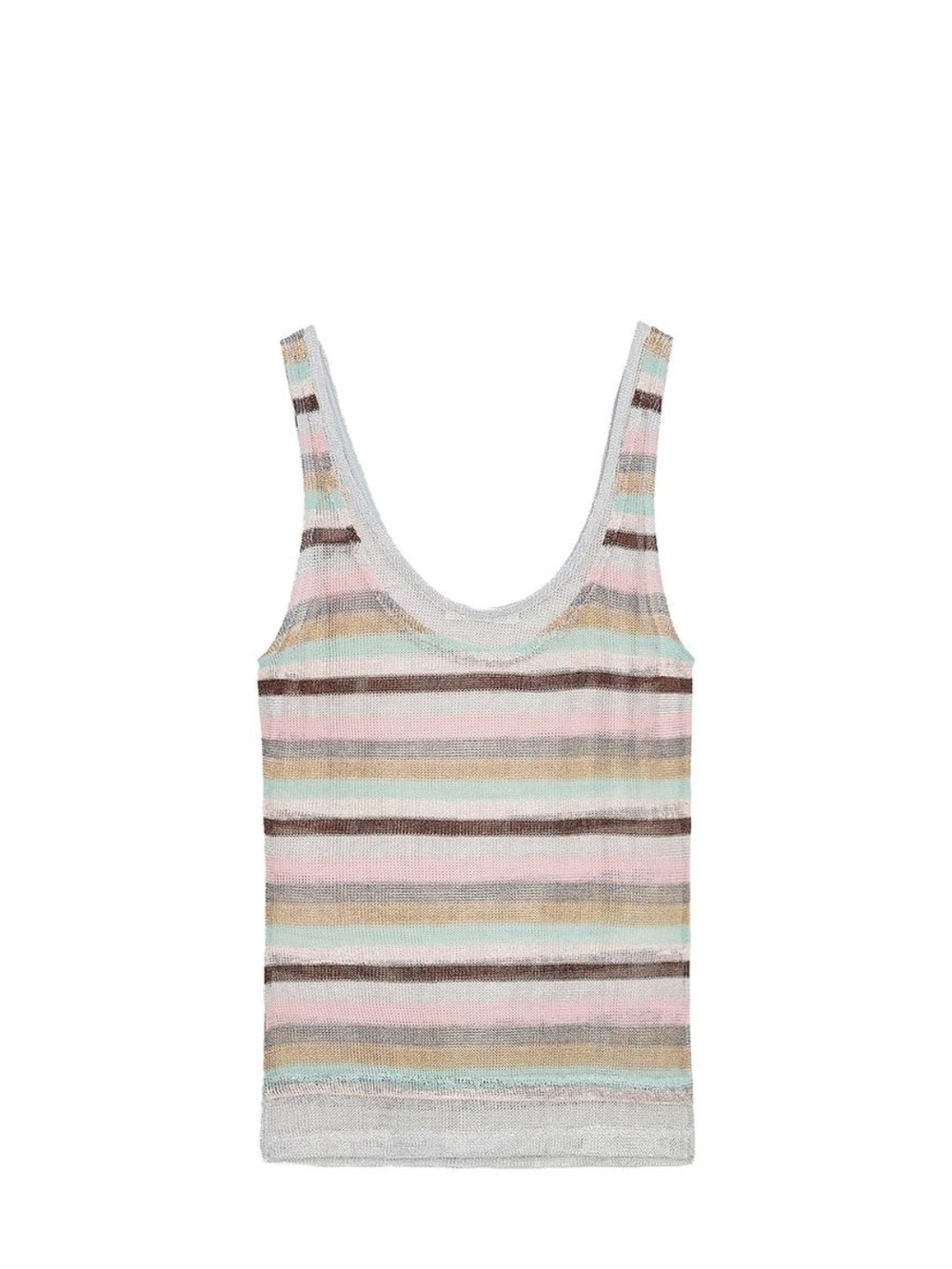 Zara Striped Metallic 2 Piece Set